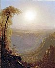 Sanford Robinson Gifford Famous Paintings - Kauterskill Clove, in the Catskills(1)